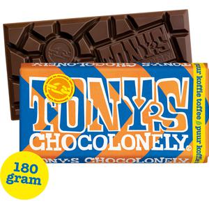 Tony's Chocolonely Reep puur koffie toffee