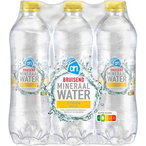 AH Bruisend mineraalwater citroen 6-pack