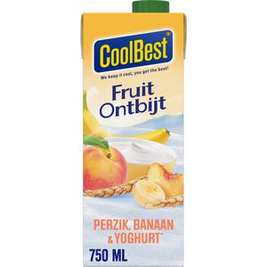 CoolBest Fruit ontbijt perzik, banaan & yoghurt