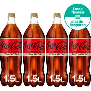 Coca-Cola Zero sugar zero caffeine 4-pack