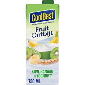 CoolBest Fruit ontbijt kiwi, banaan & yoghurt