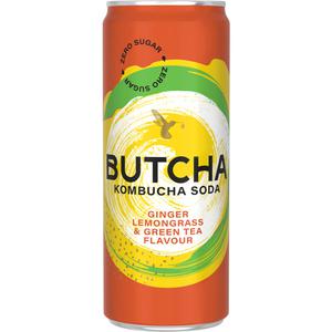 Butcha Ginger lemongrass & green tea 0%