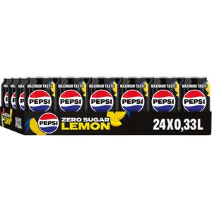 Pepsi Zero lemon 24-pack