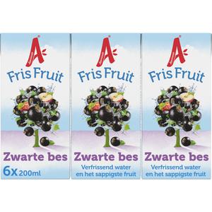 Appelsientje Fris fruit zwarte bes 6-pack