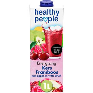 Healthy people Energizing kers framboos met appel