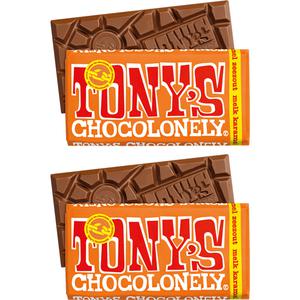 Tony's Chocolonely Melk, karamel, zeezout pakket