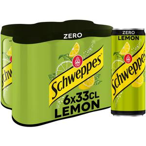 Schweppes Lemon zero 6-pack