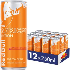 Red Bull Energy drink abrikoos-aardbei tray