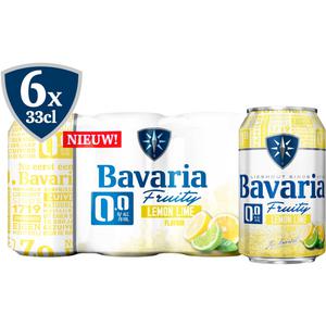 Bavaria Fruity lemon lime 6-pack