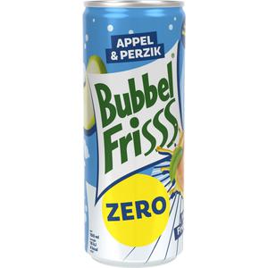 DubbelFrisss Bubbelfrisss appel & perzik zero