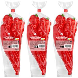 AH Sweet palermo rode puntpaprika 3-pack