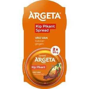 Argeta Kip pikant spread 2-pack