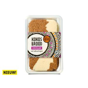 Soko la Afrika Kokosbrood met zebrastrepen