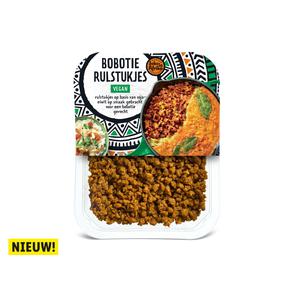 Soko la Afrika Vegan bobotie rulstukjes