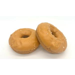 I am glutenfree Karamel Zeezout Donuts 2 stuks