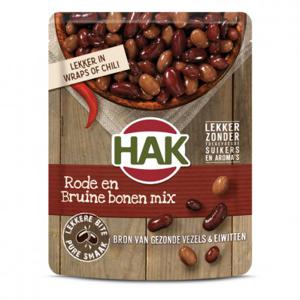 Hak Rode en bruine bonen mix