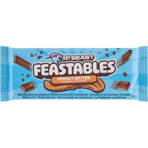 Feastables MrBeast Peanut Butter Chocolade 60g