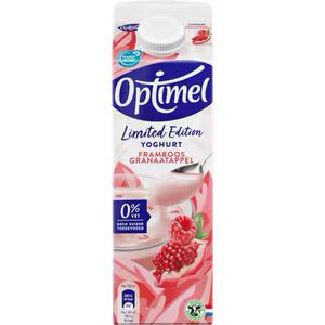 Optimel Yoghurt Limited Edition Framboos Granaatappel 0% vet