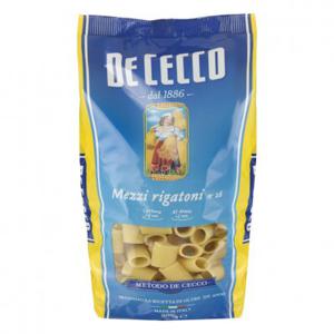 De Cecco Mezzi rigatoni n° 26