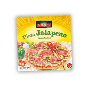 El Tequito Steenovenpizza jalapeno