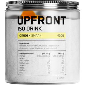 Upfront Iso drink citroen smaak