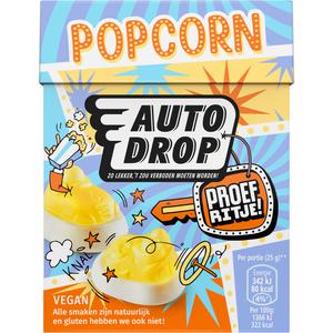 Autodrop Proefritje popcorn