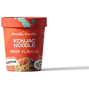 The Noodle Poodle Konjac noodle beef flavour