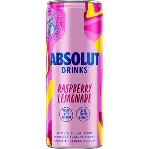 Absolut Raspberry lemonade