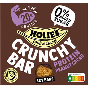 Holie Crunchy bar protein peanut cacao