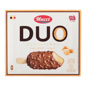 Mucci Duo sensatie-ijs Creme-brulee Caramel