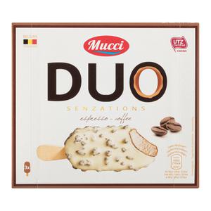 Mucci Duo sensatie-ijs Espresso Coffee