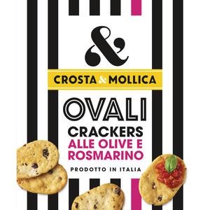 Crosta & Mollica Ovali crackers olijf & rozemarijn