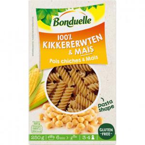 Bonduelle 100% kikkererwten & mas - pasta shape