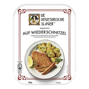 Vegetarische Slager Auf wieder schnitzel