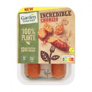 Garden Gourmet Vegetarische incredible chorizoworst