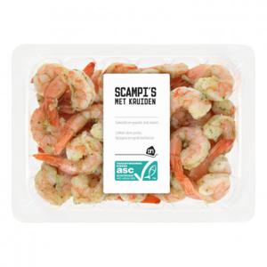 AH Scampi's met kruidenboter