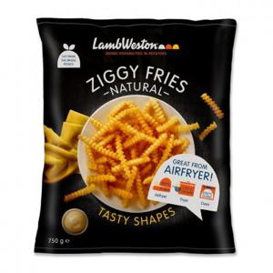 LambWeston Ziggy fries natural