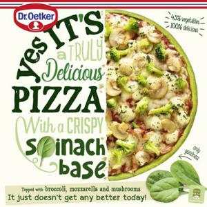 Dr. Oetker Yes it's pizza spinaziebodem