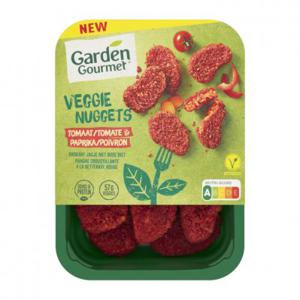 Garden Gourmet Vegetarische groente nuggets tomaat