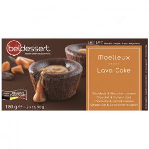 Beldessert Moelleux chocolade salted caramel