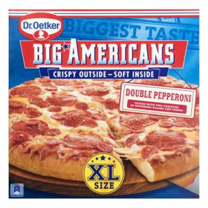 Dr. Oetker Big Americans XL pizza double pepperoni