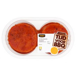 Jumbo Kipburger Zoet 360g