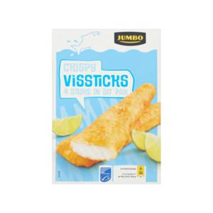 Jumbo Crispy Vissticks 4 Stuks