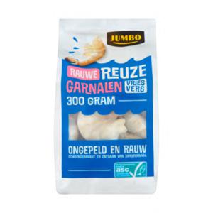 Jumbo Rauwe Reuze Garnalen 300g