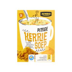 Jumbo Pittige Kerrie Soep 3 Zakjes