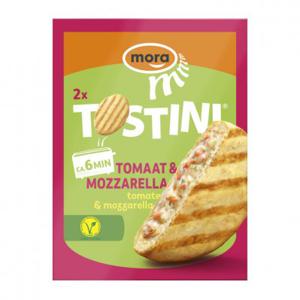 Mora Tostini mozzarella-tomaat