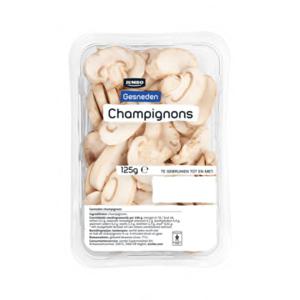 Jumbo Champignons Gesneden 125g