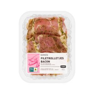 Jumbo Filetrolletjes Bacon Varken 3 Stuks ca. 375g