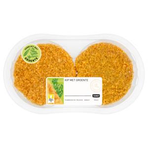 Jumbo Kipburger met Doperwten 200g