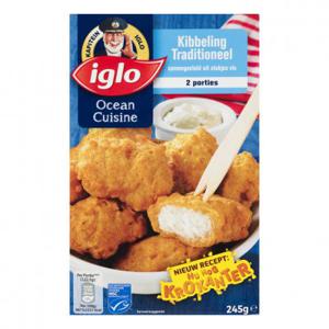 Iglo Ocean cuisine kibbeling traditioneel